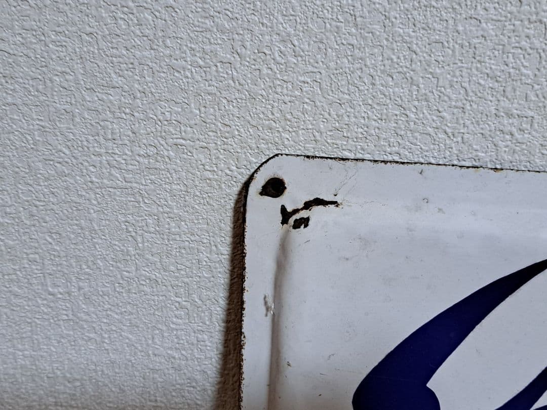 【昭和レトロ】ツバメ自転車 新家工業株式會社【片面・ホーロー看板】