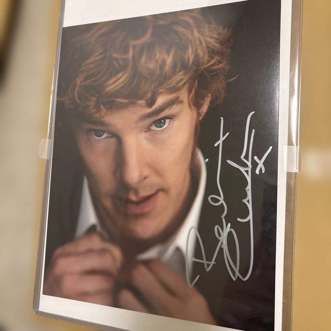 ベネディクト カンバーバッチ　直筆オートグラフ（保証書つき）