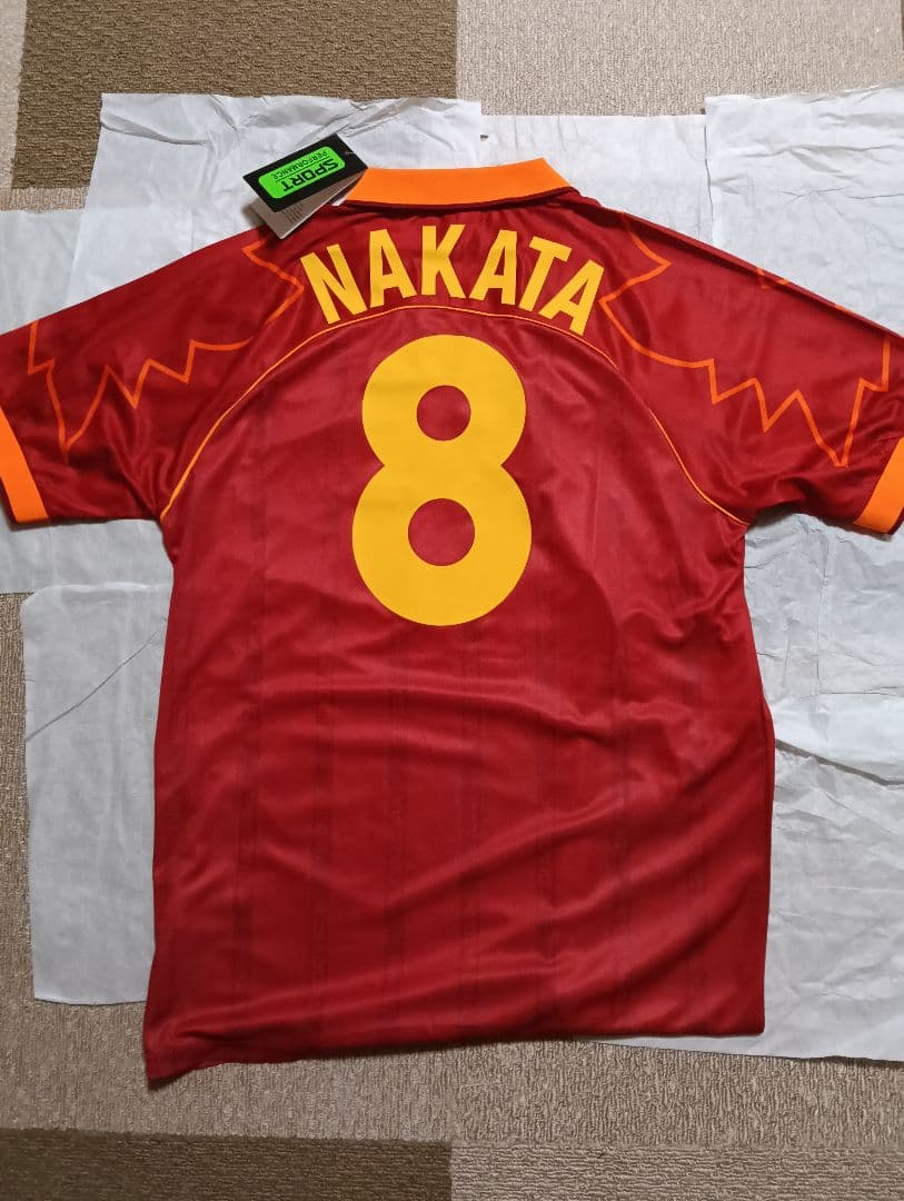 AS Roma 中田英寿#8 ユニフォーム XLサイズ 新品 ローマ