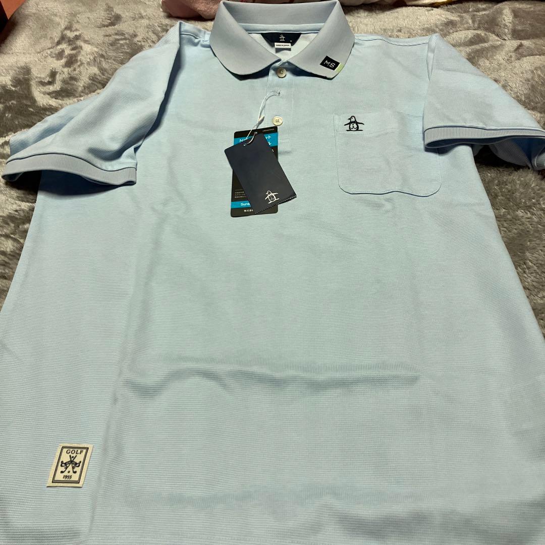 マンシング　ゴルフウェア　ブルー　2025春、夏