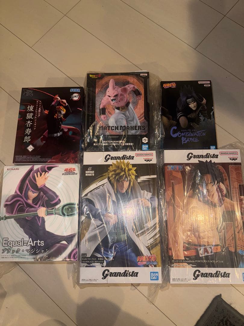 煉獄　ブラック・マジシャン & ナミカゼ・ミナト フィギュアセット