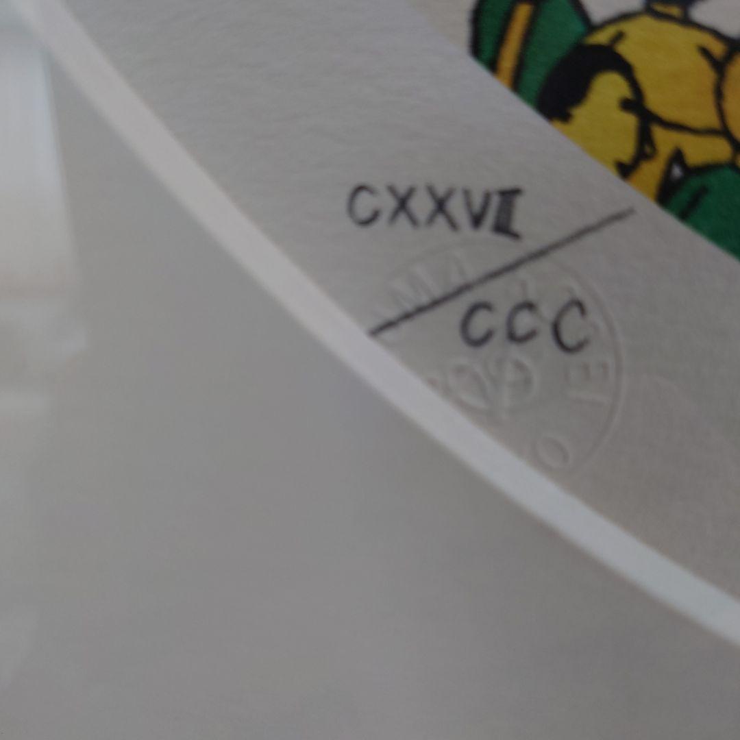 真作保証　状態良好　山下清　仙台の七夕　リトグラフ　あずま工芸製