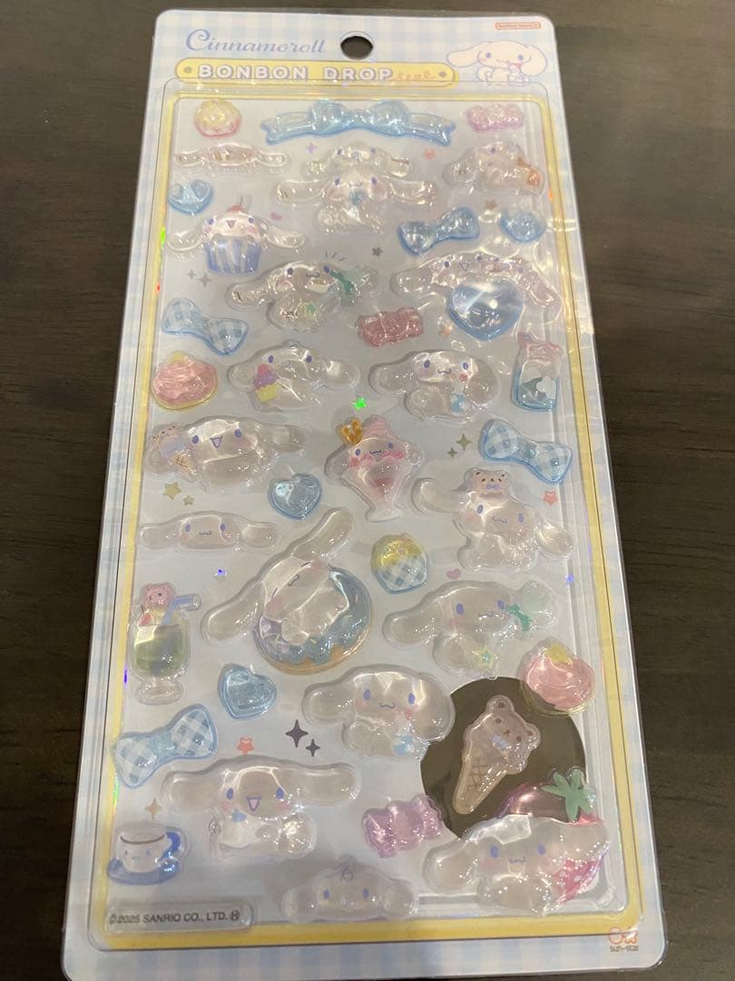 【正規品】【匿名配送】ボンボンドロップシール　サンリオ　第2弾　8種コンプリート