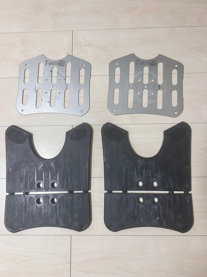 スノーボード バインディングプレート セット T-plate