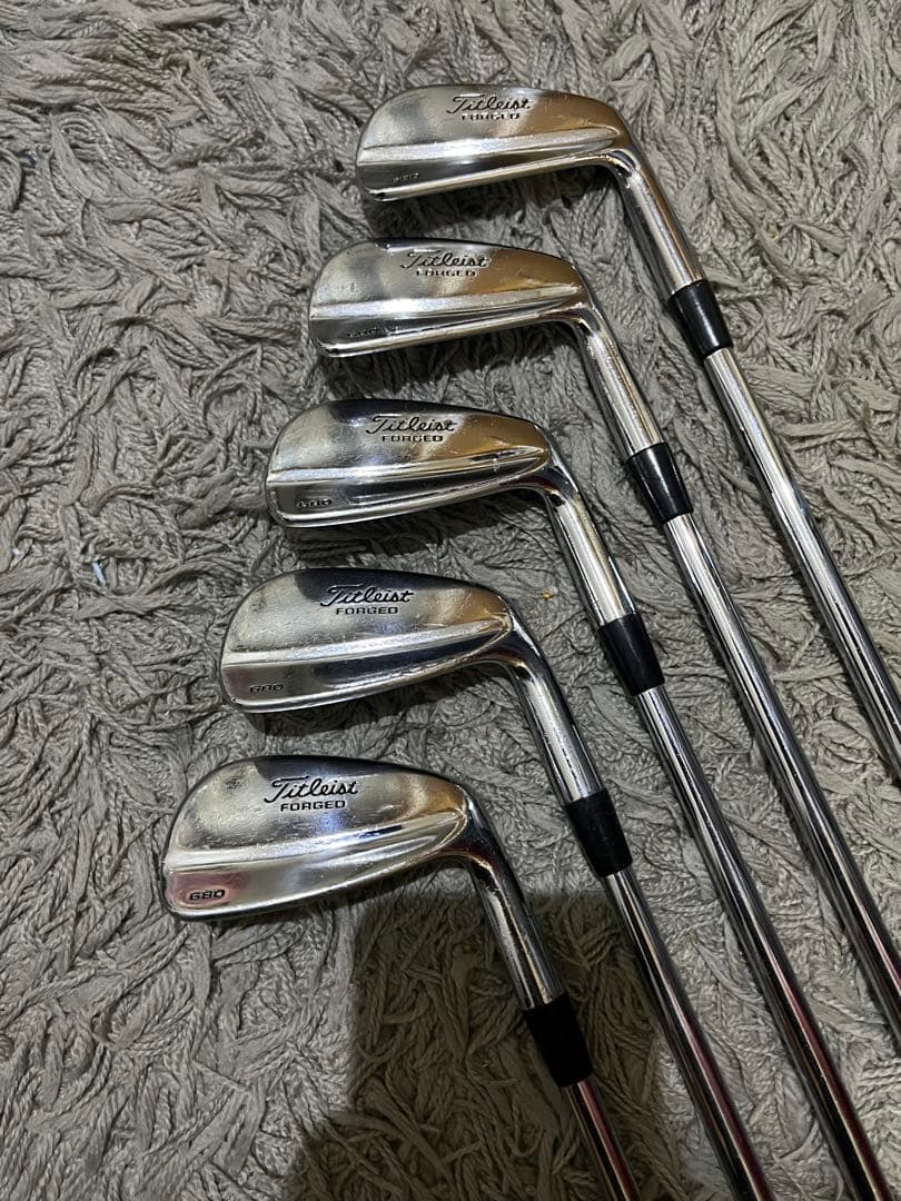 Titleist タイトリスト 680MB FORGED アイアン 5本　6-P