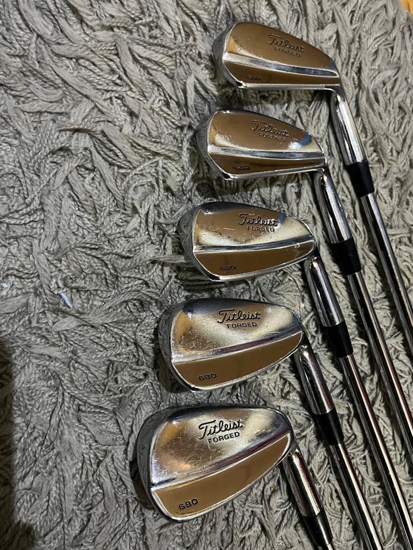 Titleist タイトリスト 680MB FORGED アイアン 5本　6-P