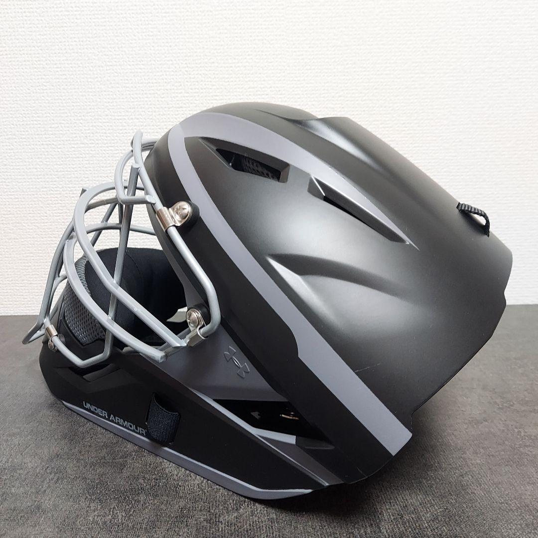UA アンダーアーマー　ホッケー型　キャッチャーヘルメット　大人用