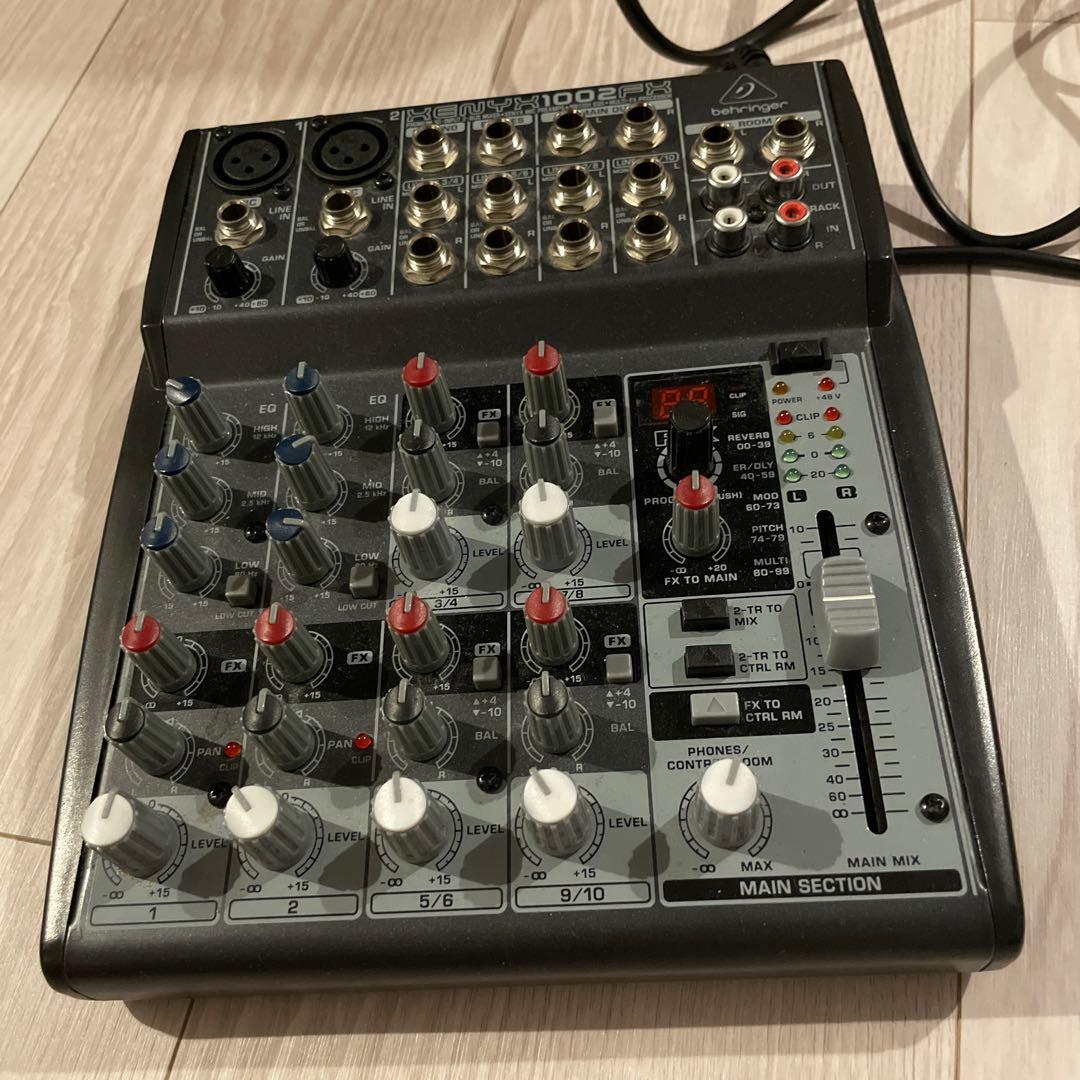 Behringer アナログミキサー 10チャンネル XENYX 1002