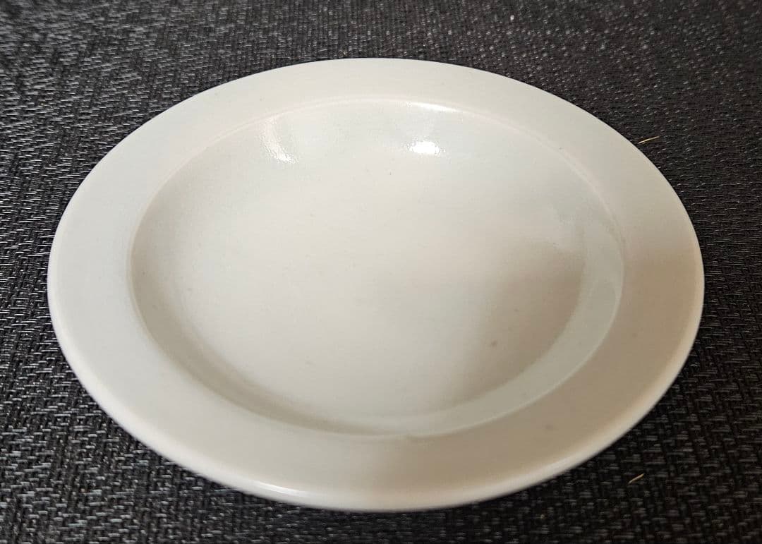 【李朝コレクター放出品❗03.】李朝白磁　分院手　兜皿　小皿　時代産地不明❗