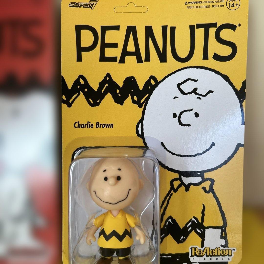 リアクションフィギア スヌーピー チャーリーブラウン　フランクリン　3種セット