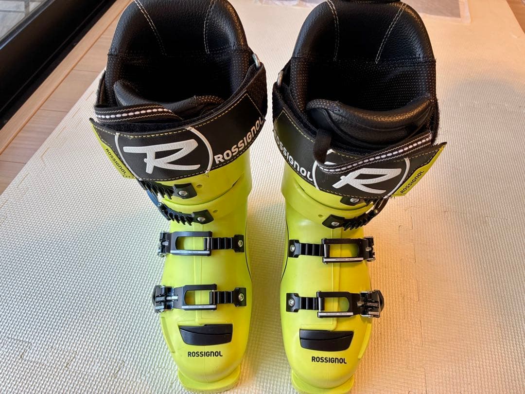 ROSSIGNOL スキー ブーツ イエローDEMO