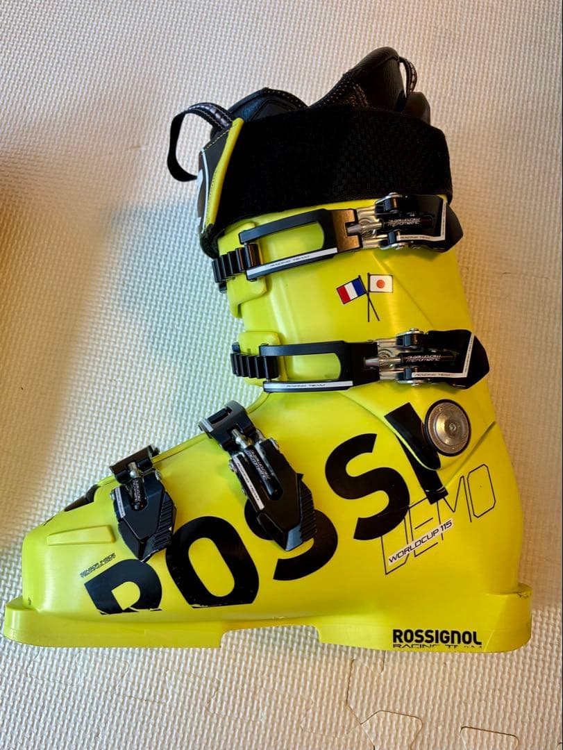 ROSSIGNOL スキー ブーツ イエローDEMO