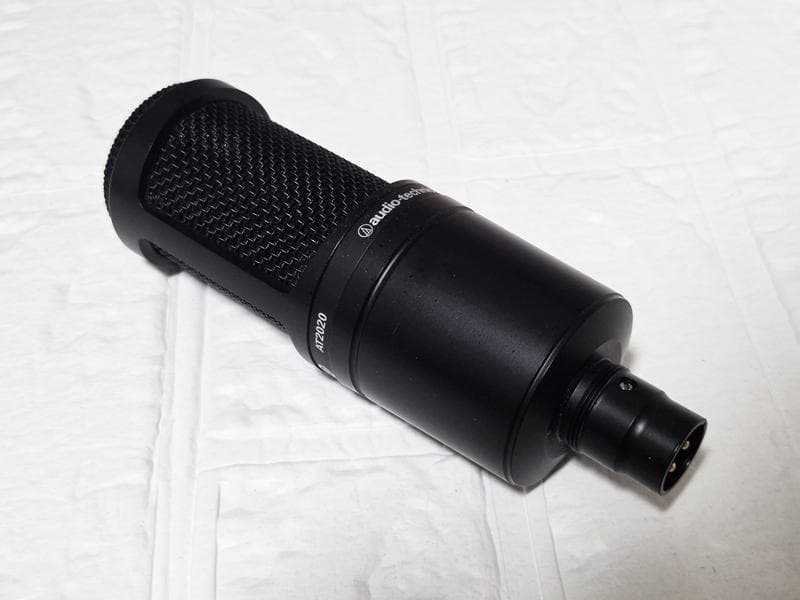audio-technica コンデンサーマイク AT2020 XLRケーブル付
