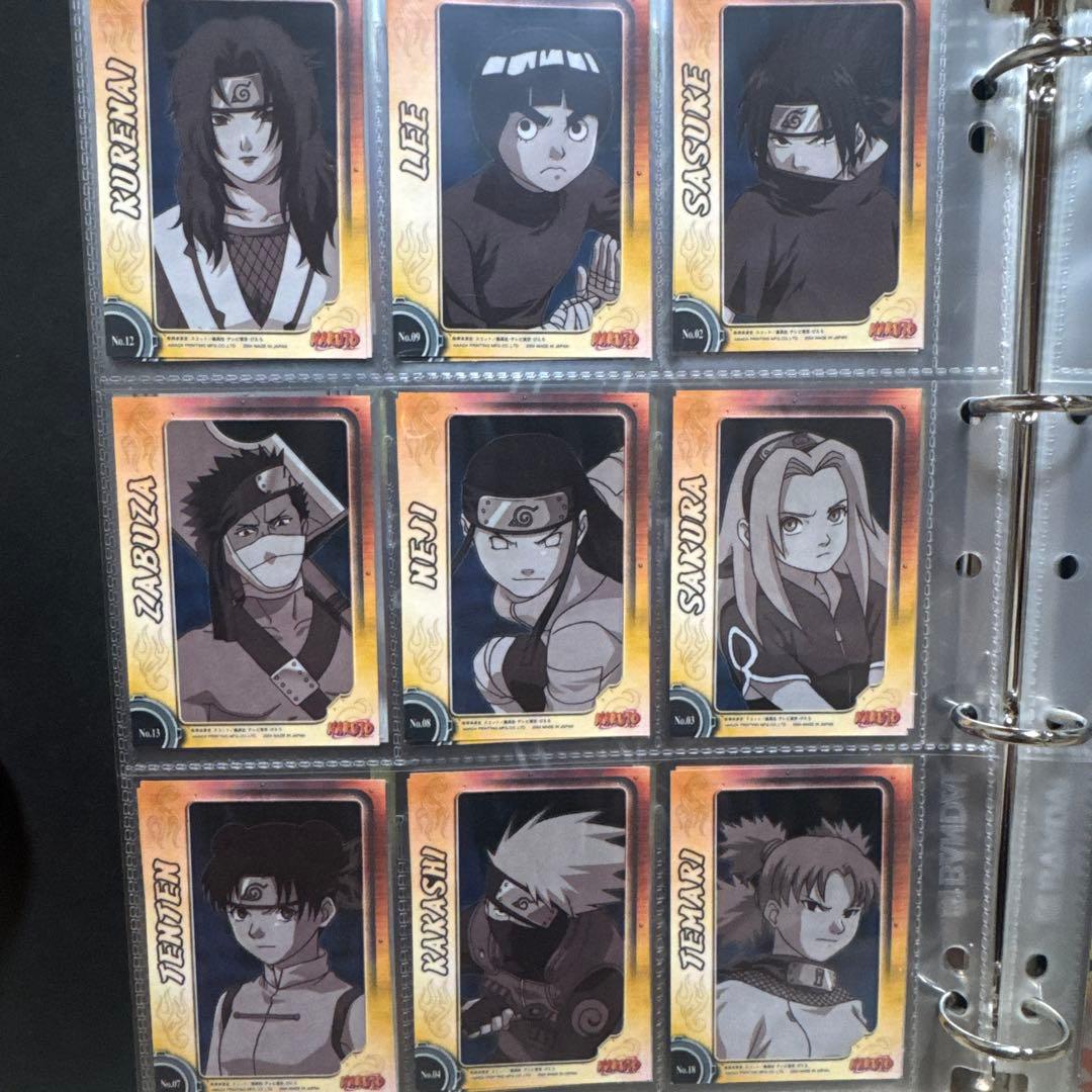 NARUTO エッチングカードカード 9枚セット ナルト
