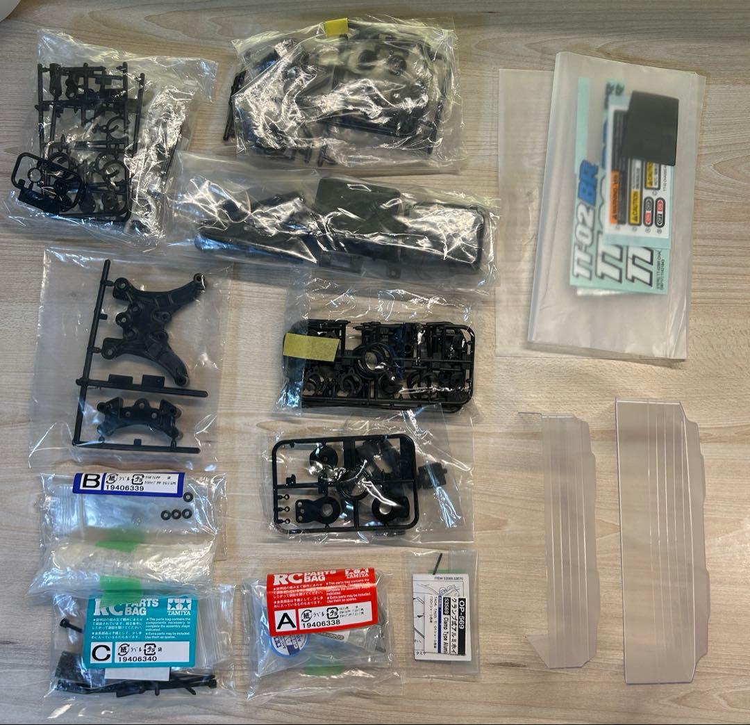 タミヤ TT-02 BR サーボ•モーター付