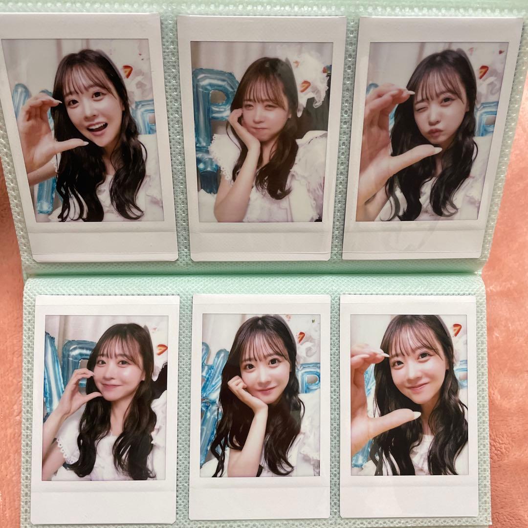 FRUITS ZIPPER 櫻井優衣 生誕チェキ 6枚セット