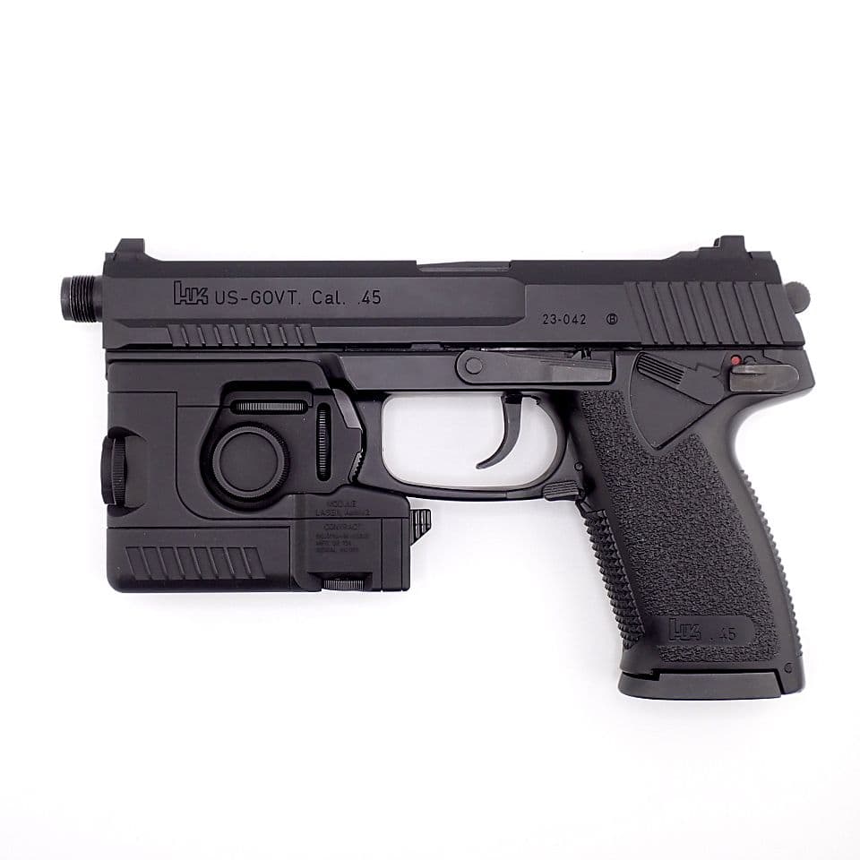 極美品 東京マルイ ソーコム Mk23 固定スライドガン サプレッサー/ライト付