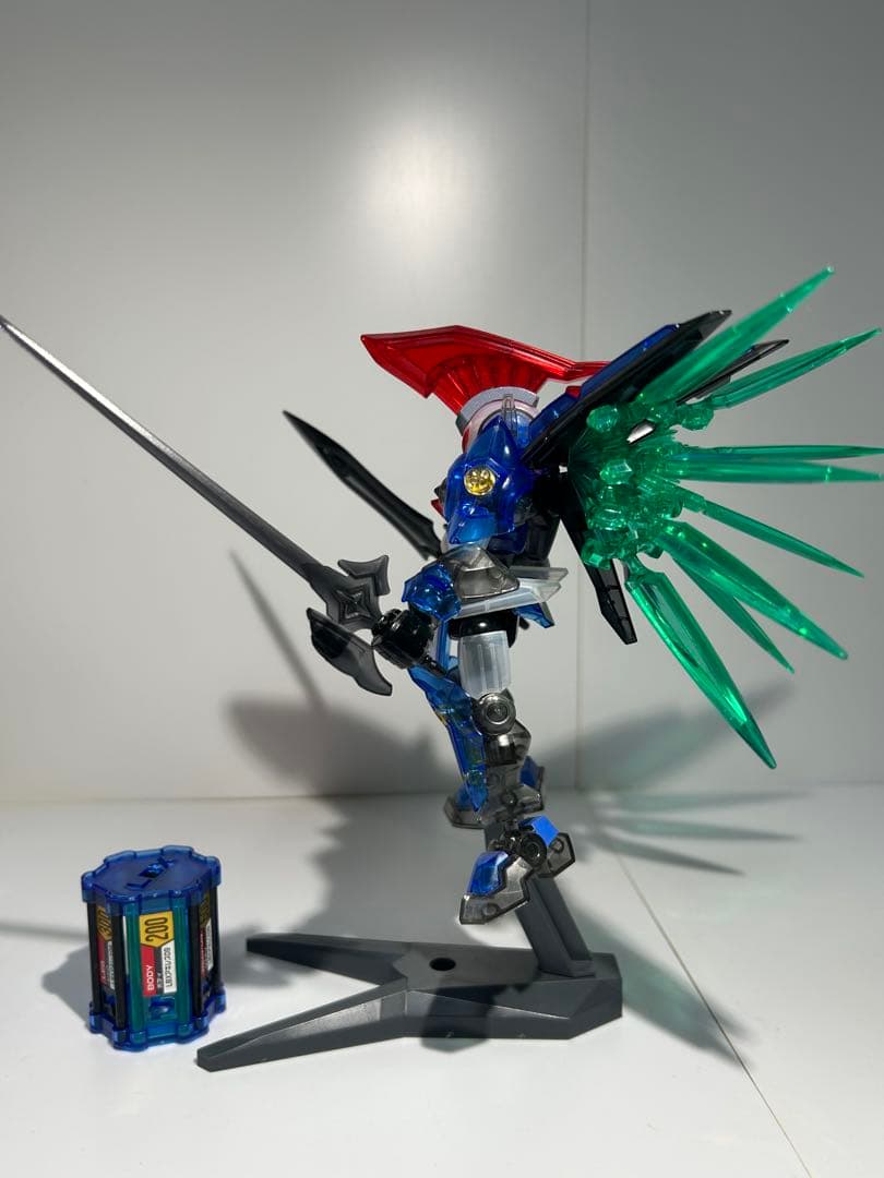 プラモデル　　模型　組立済　ダンボール戦機　LBX クリア　アキレスD9