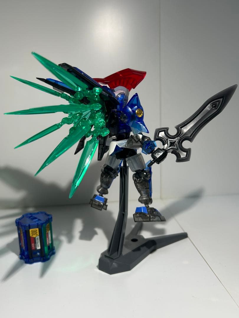 プラモデル　　模型　組立済　ダンボール戦機　LBX クリア　アキレスD9