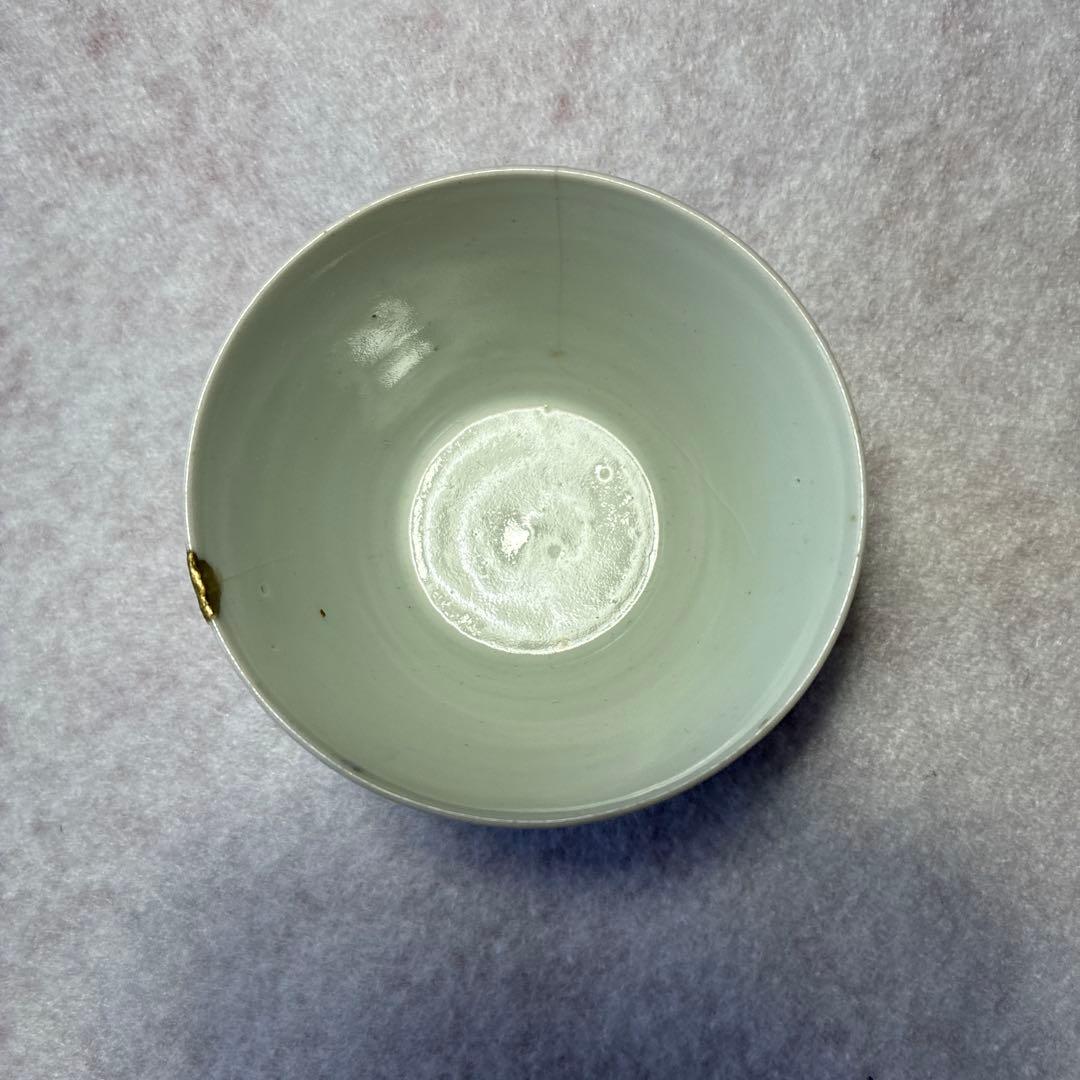 古伊万里　蒟蒻印判　桐　蕎麦猪口