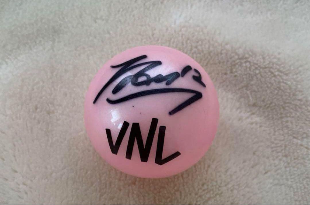 髙橋藍 直筆サインボール