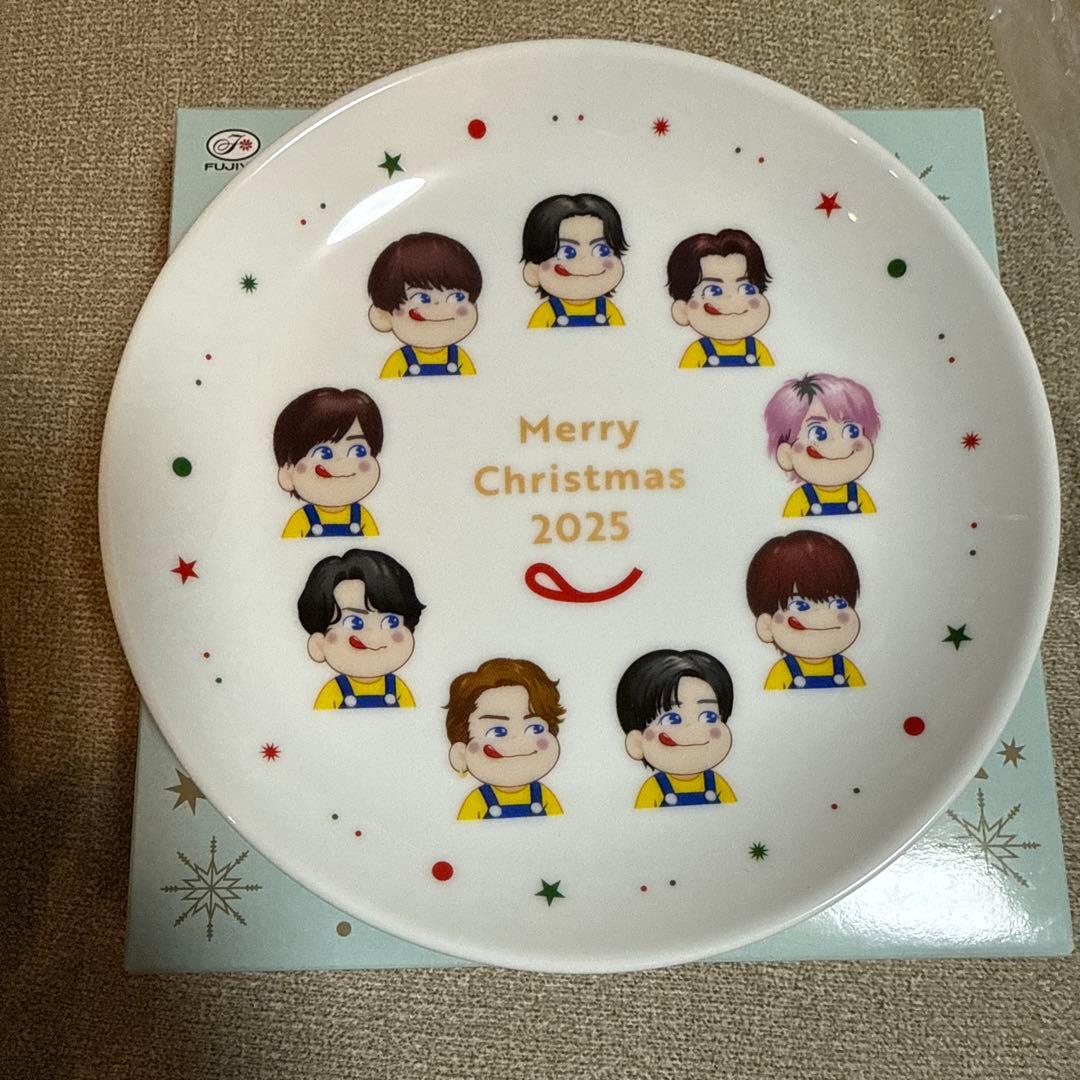 【本日限定価格】 Man オリジナルクリスマスプレート 2025 不二家