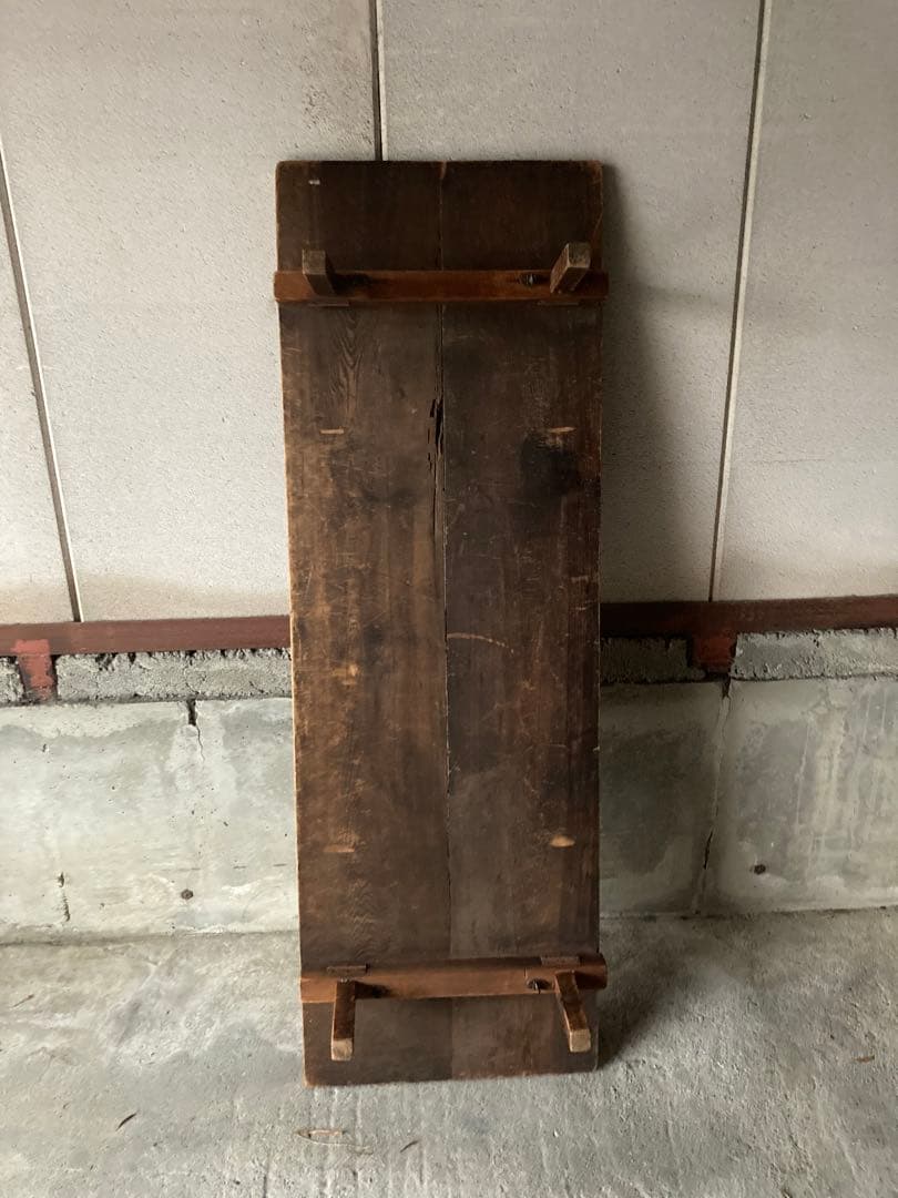 古道具　長い文机　古物