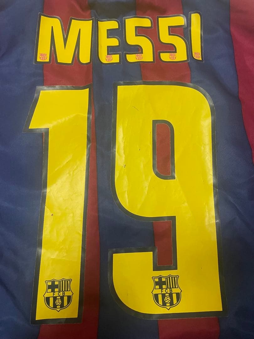 正規品 06/07 FCバルセロナ メッシ 19番 NIKE ポルトガル製