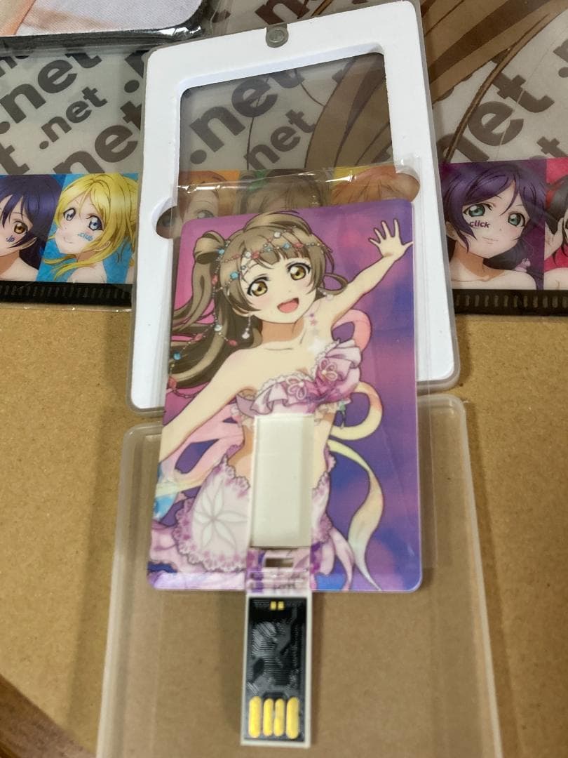 ラブライブ! μ's 南ことり WFフィギア お名前.com クリアファイル等