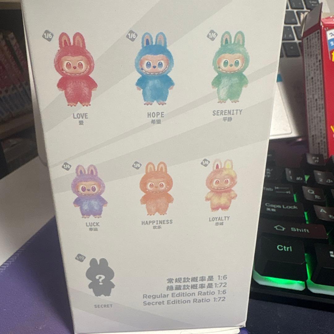 ラブブ　シークレット　POP MART Biginto Energyケース付き