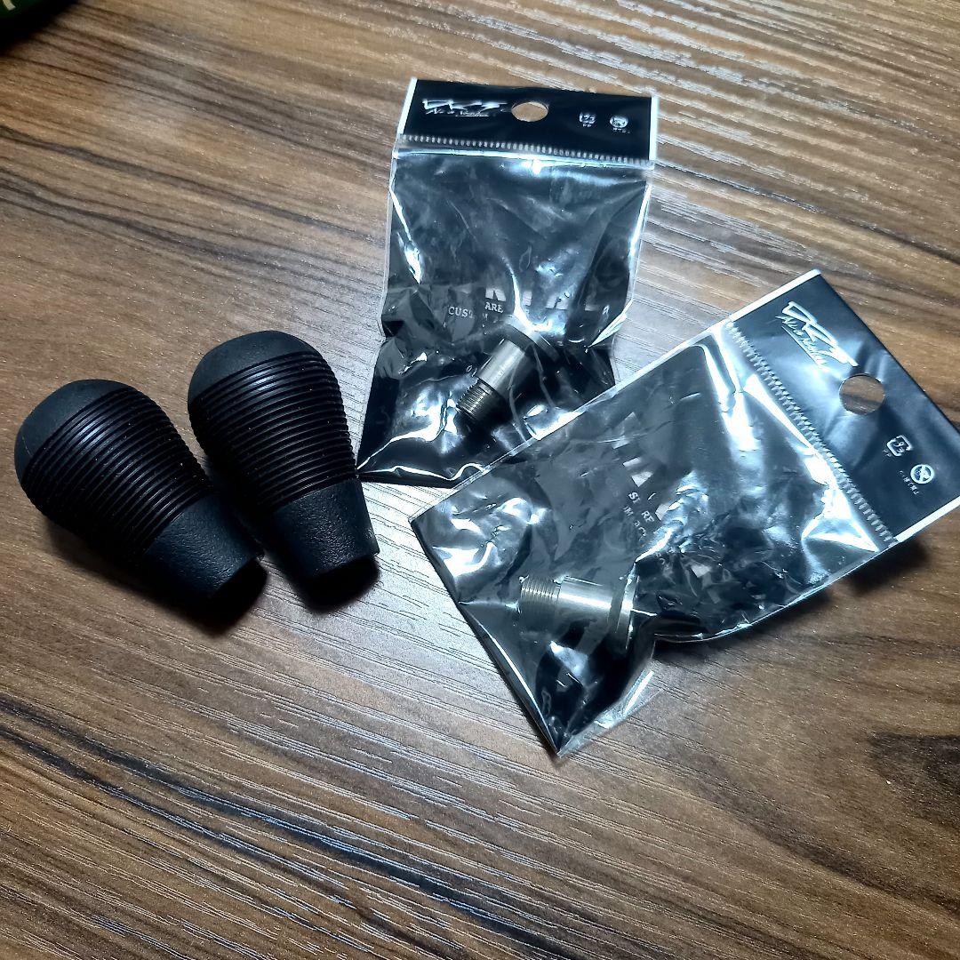 DRT、FAT-J KNOB、ブラック、ホイールキャップ mk1、シルバー、美品