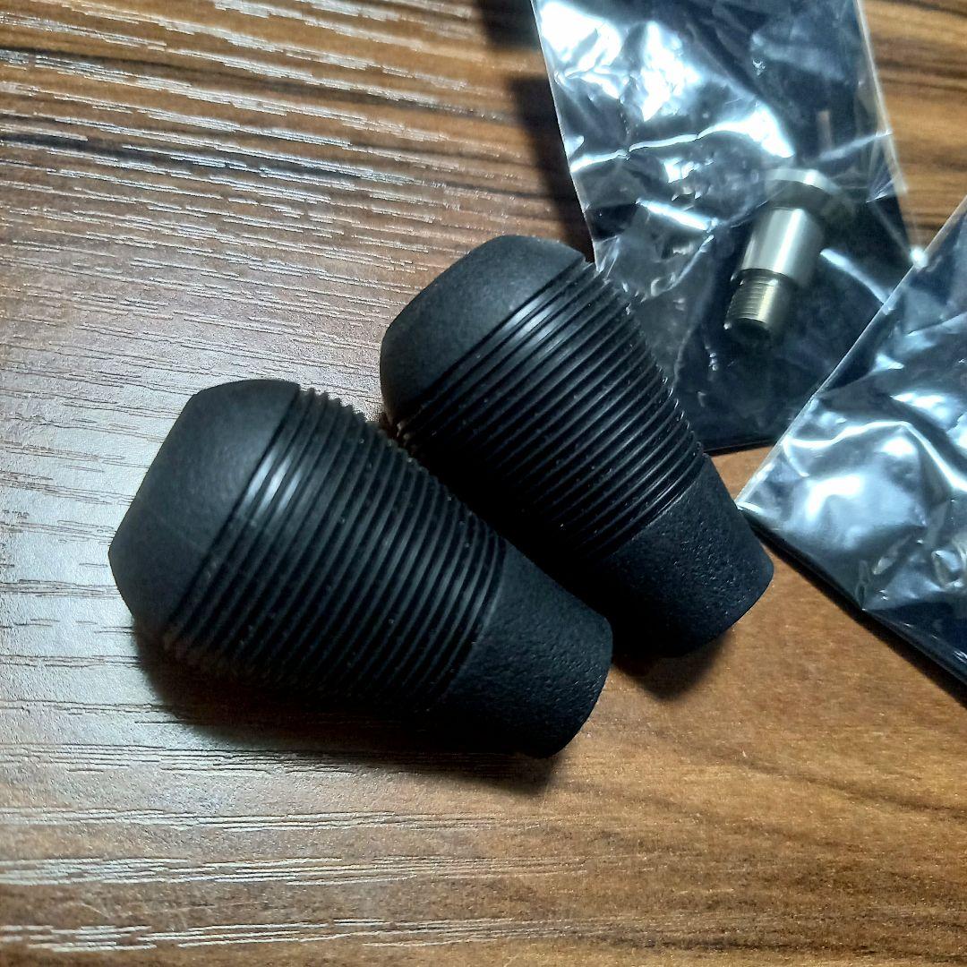 DRT、FAT-J KNOB、ブラック、ホイールキャップ mk1、シルバー、美品