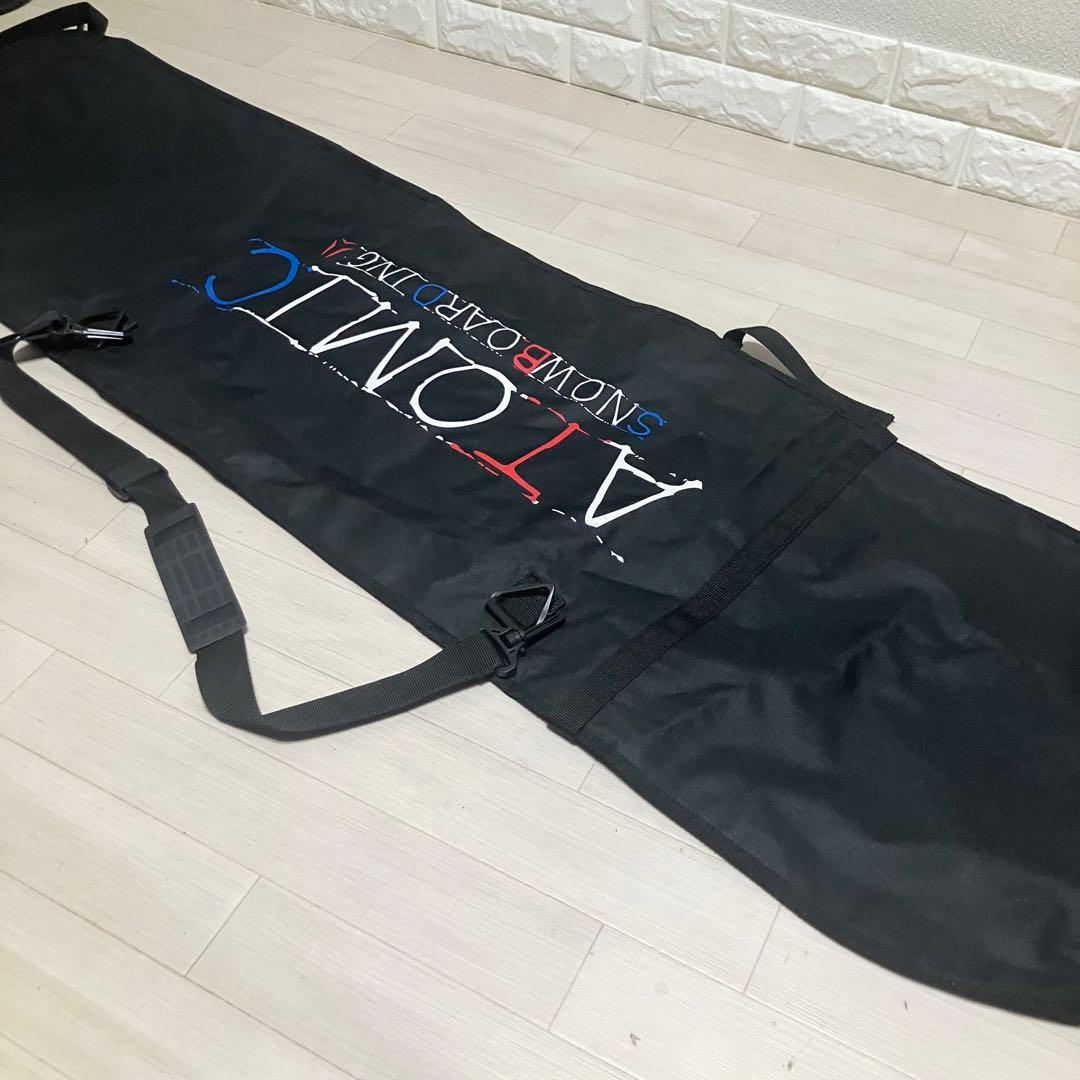 【良品】バック付/Atomic TRIARCアトミックスノーボードセットバインL