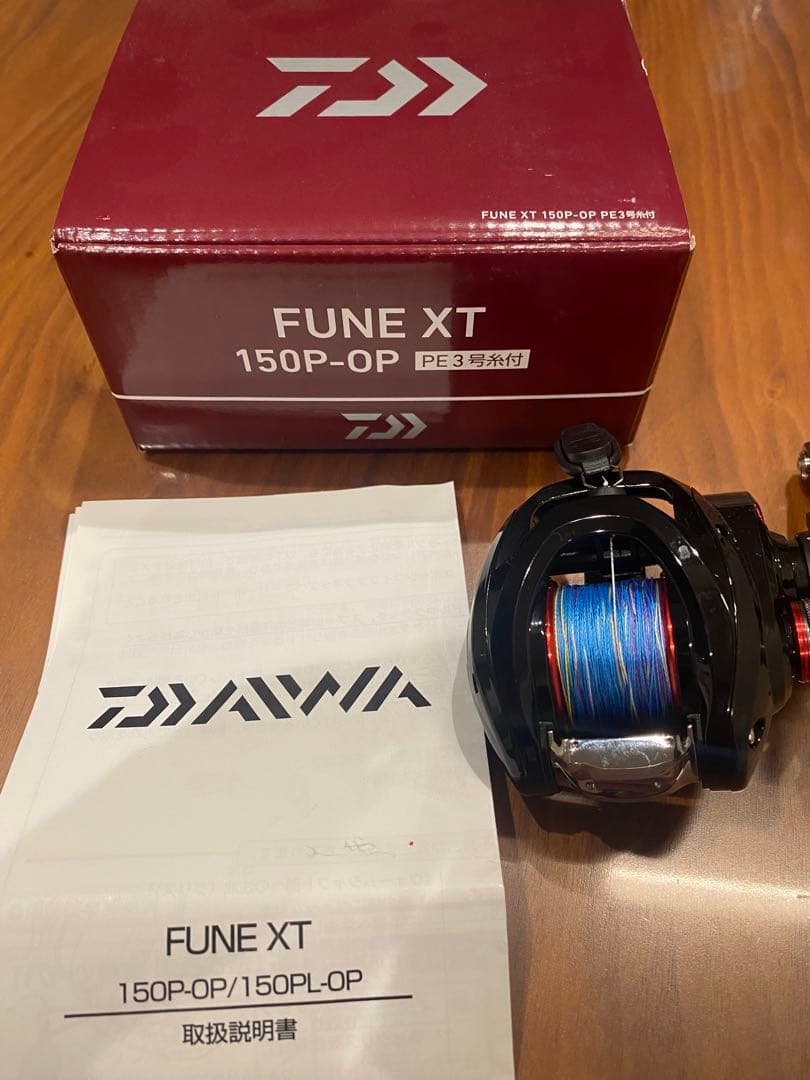 美品ダイワFUNE XT PE3号付き
