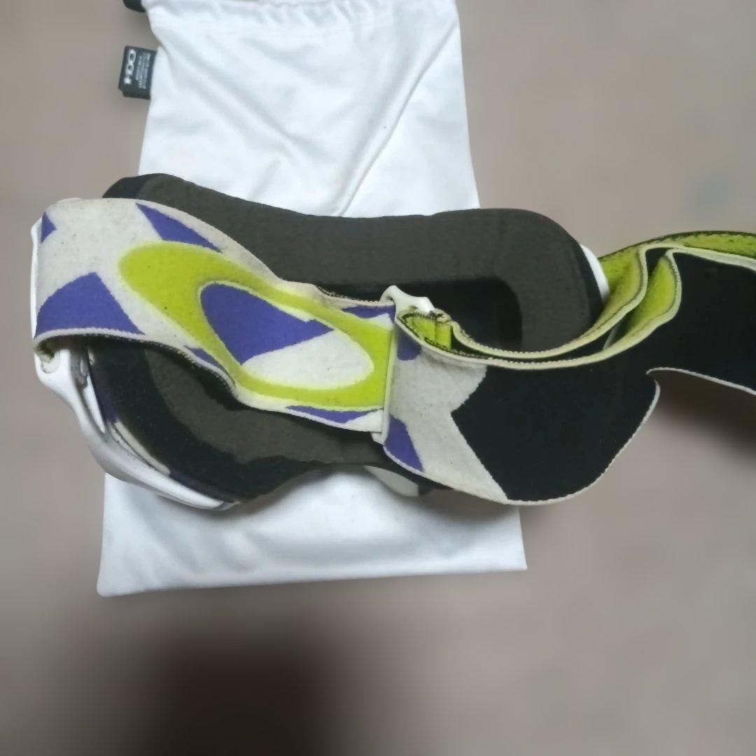 OAKLEY ゴーグル ホワイト/パープル/グリーン