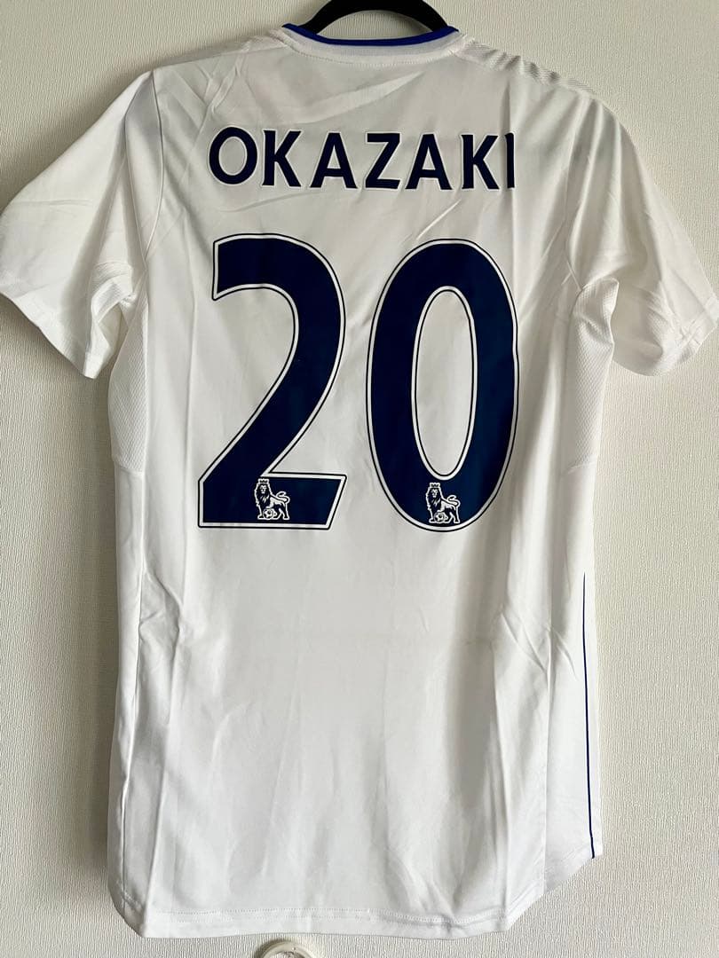 サッカー　レスターシティ 16/17 岡崎慎司 #20 ユニフォーム　アウェイ