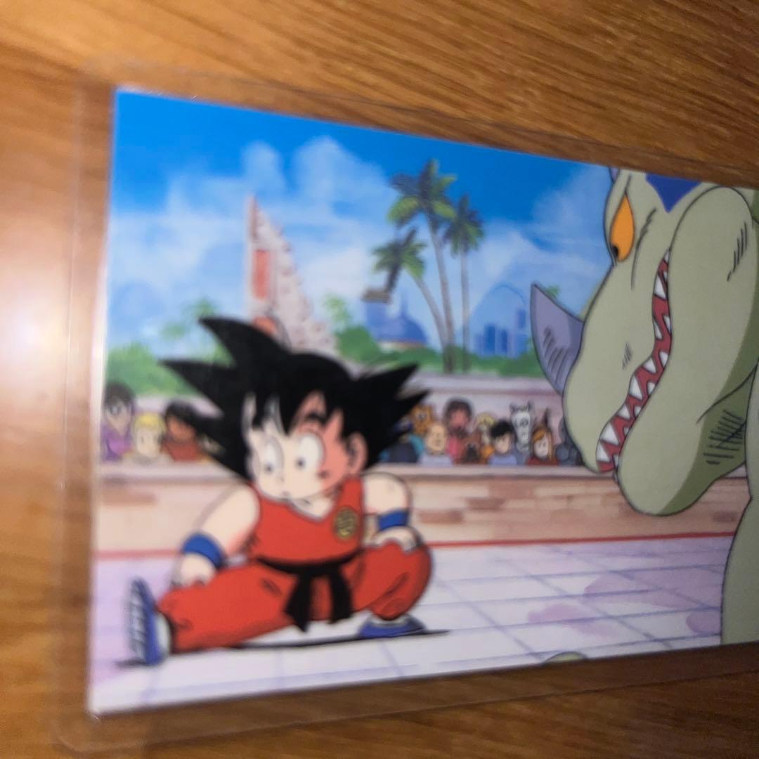 【激レア】ドラゴンボールカード 孫悟空 ラミネートカード エトワール