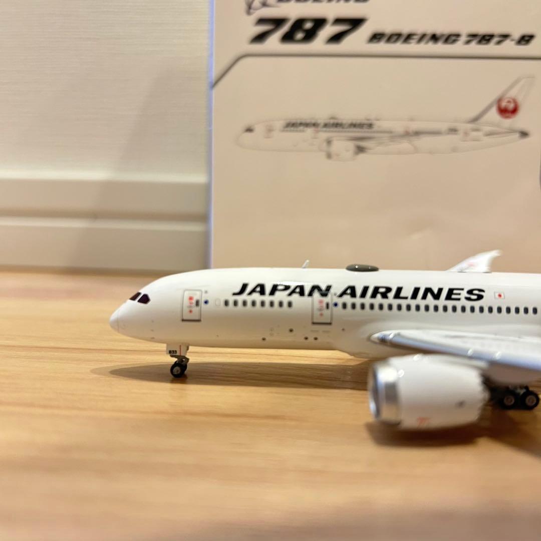 航空機・ヘリコプター jcwings JAL 787-8 JA833J 1/400