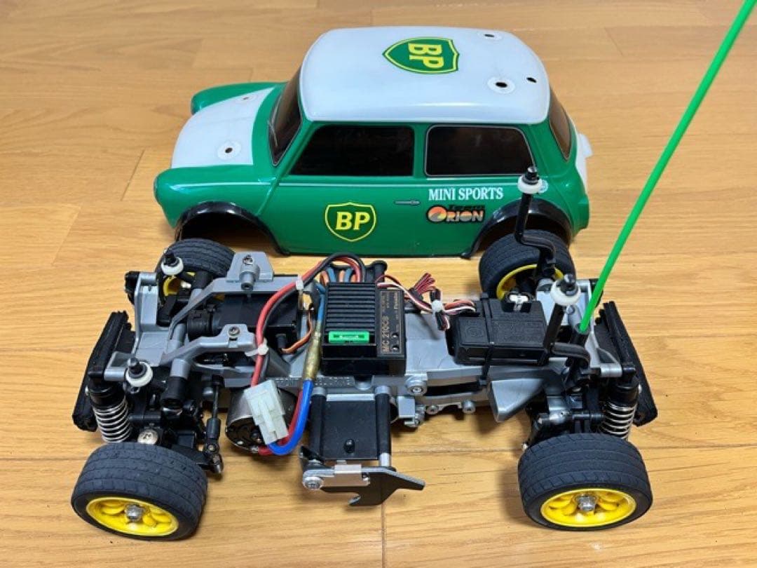 タミヤ ミニクーパーRCカー Futaba MEGA TECH JUNIOR