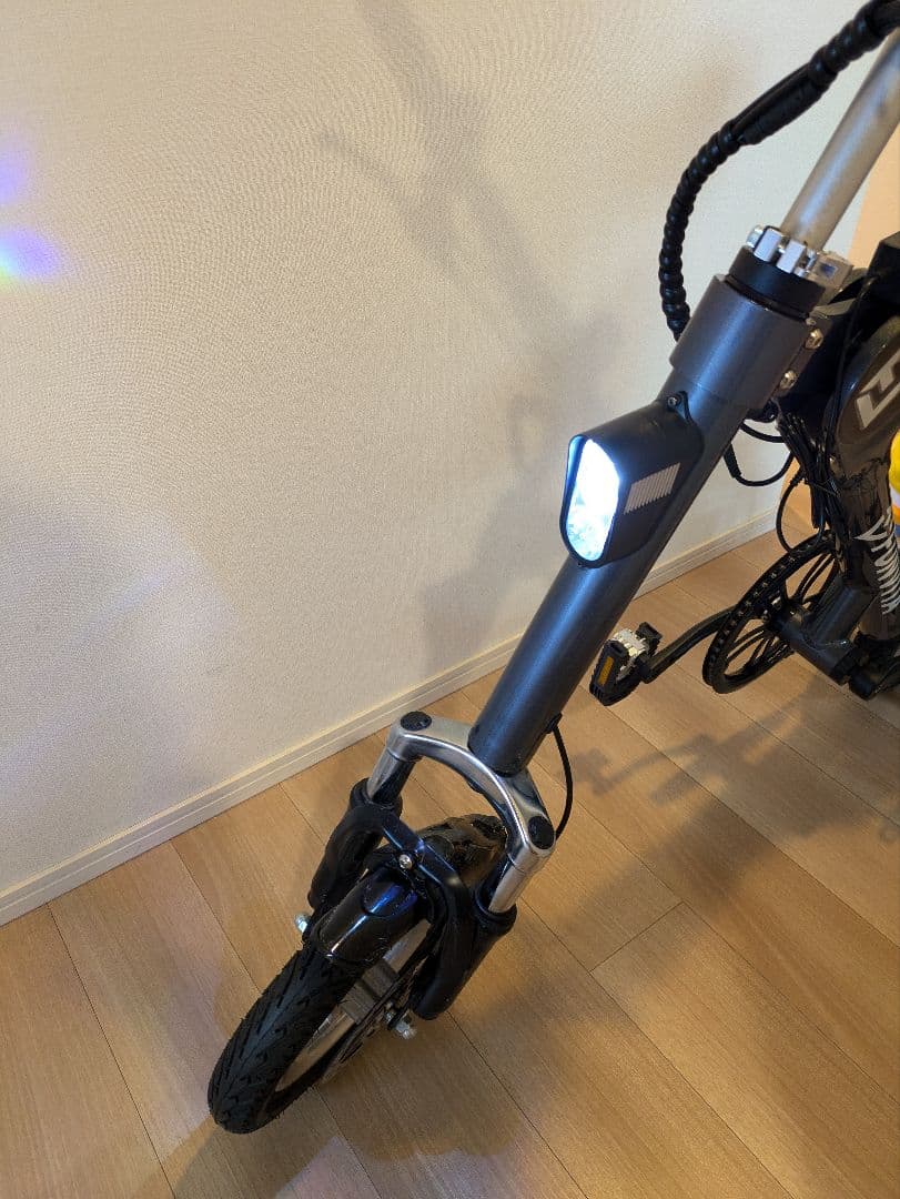 FUNVITA 折りたたみ自転車 小径車　GX-06 グレー