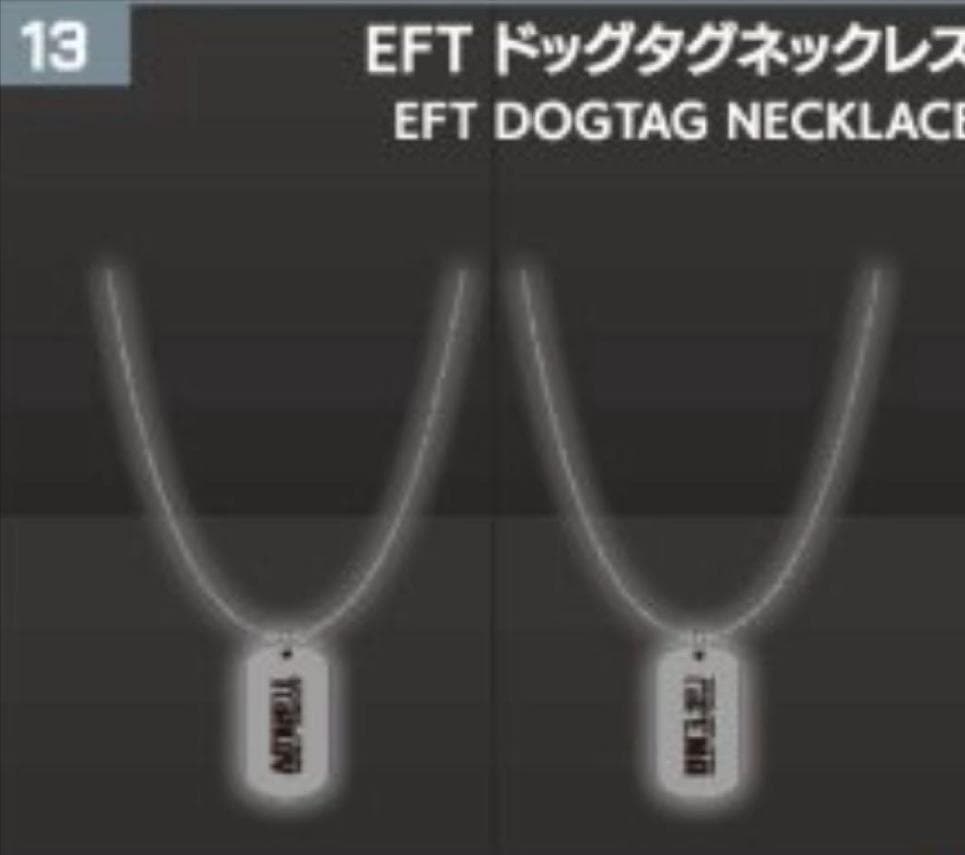 TGS2025 　tarkov タルコフ　ドッグタグネックレス　B