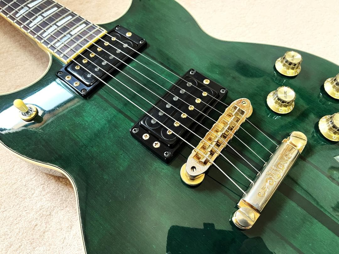 完全調整済 YAMAHA SG1500 ジェイドグリーン 純正ケース付 送料込