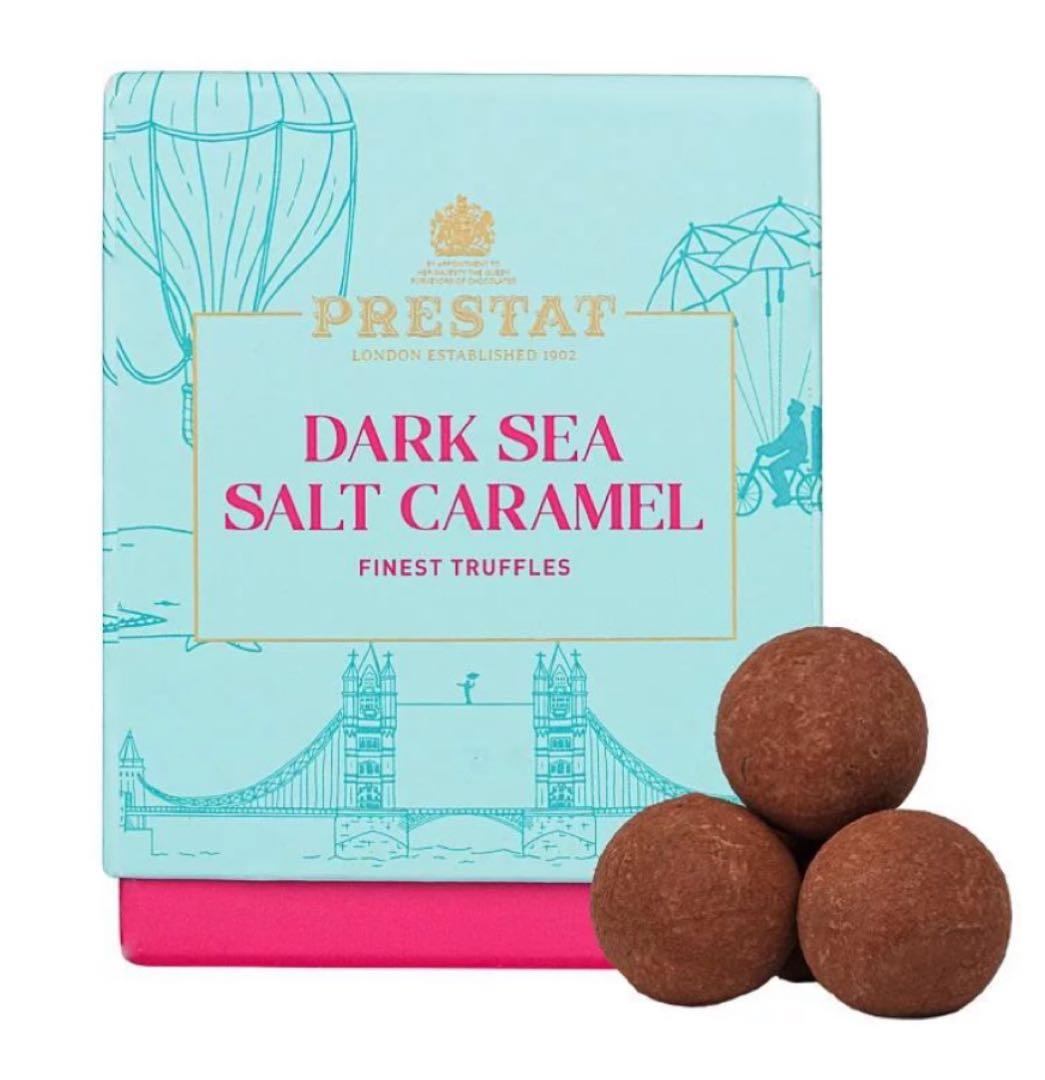 プレスタ　prestat ダークシーソルトキャラメル　1箱　英国みやげ