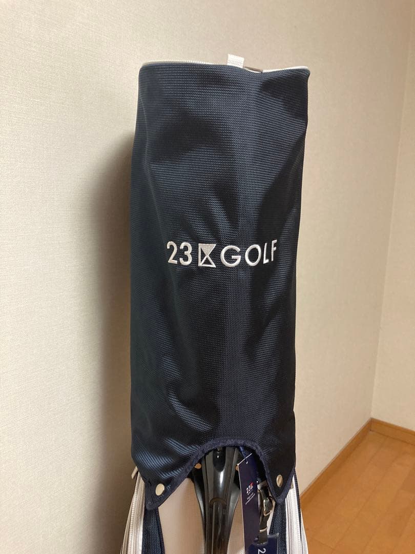 ［超売れ筋］23区GOLF キャディバッグ　セルフスタンド収納型　ユニセックス
