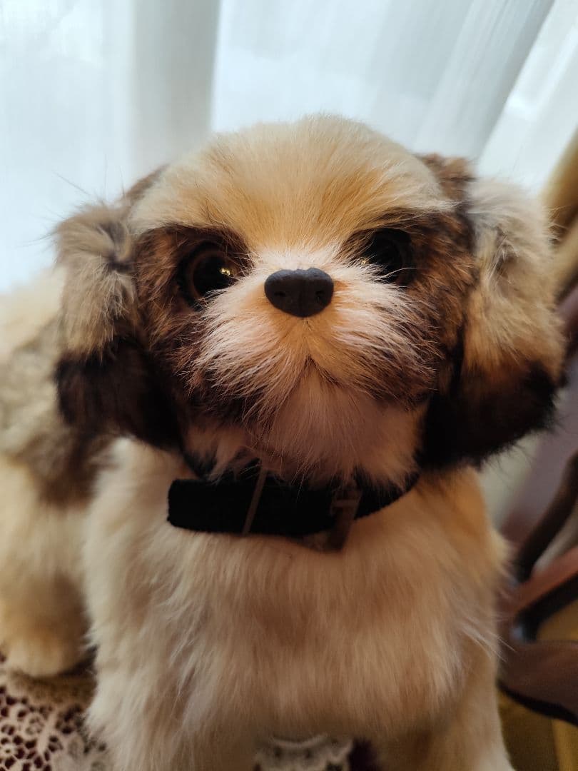 レトロ　シーズー　ぬいぐるみ　レトロぬいぐるみ