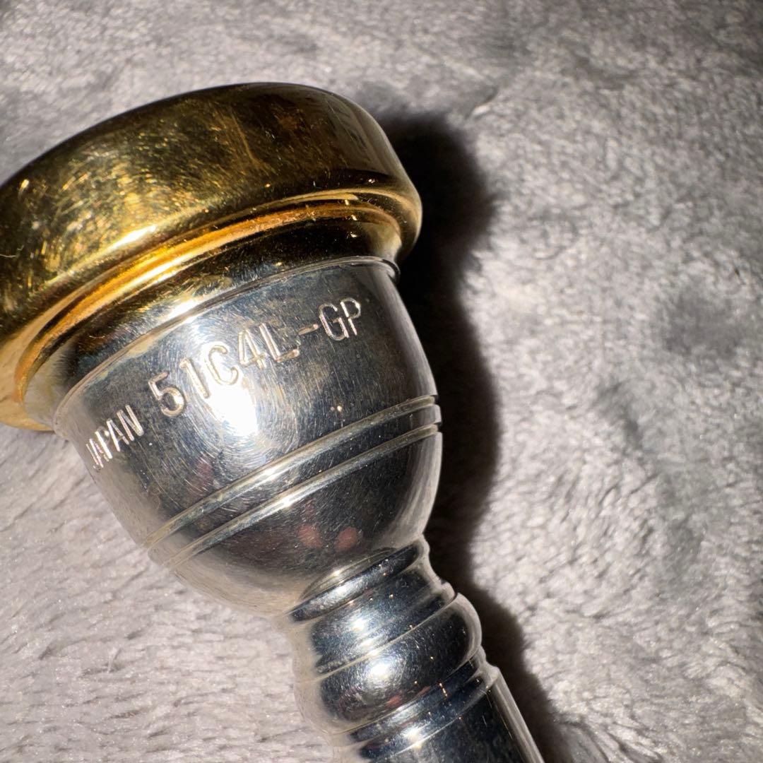 トロンボーン YAMAHA マウスピース 51C4L＆〃-GP