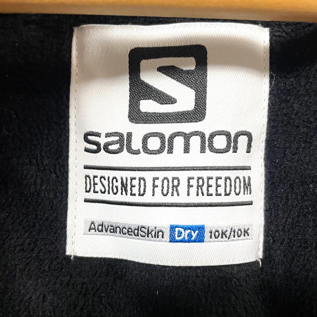 【美品】 salomon サロモン スノーボードウェアS 紫