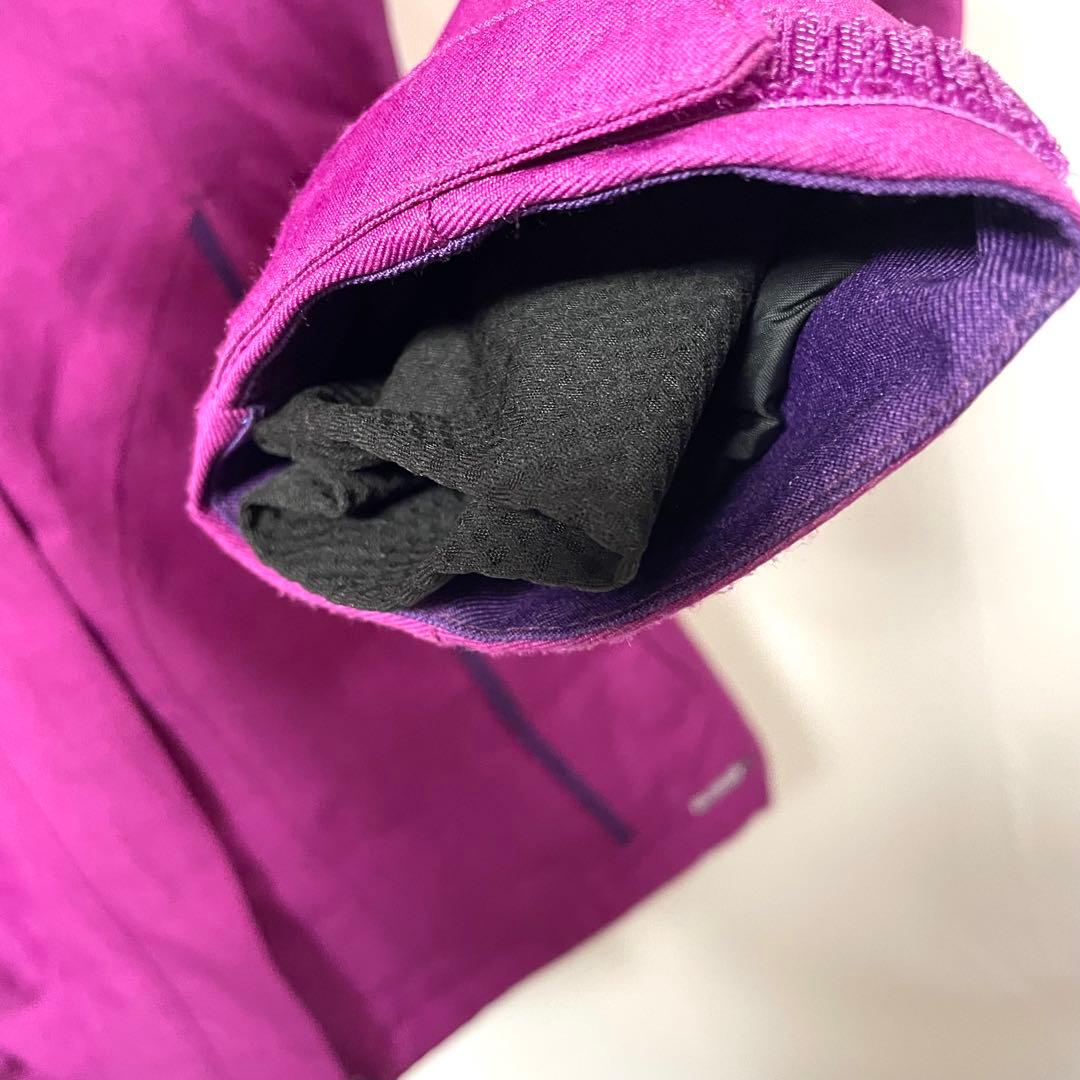 【美品】 salomon サロモン スノーボードウェアS 紫