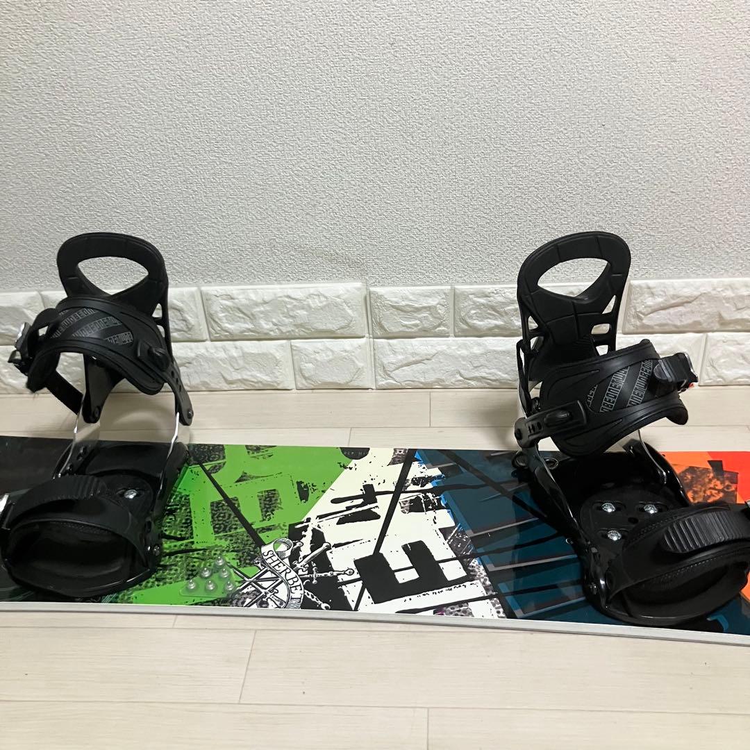 バック付/SHERBETシャーベット スノーボード151/バインディングM/L