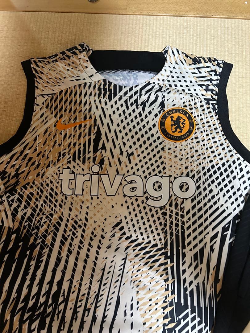 Chelsea FC トレーニングウェア 黒/白